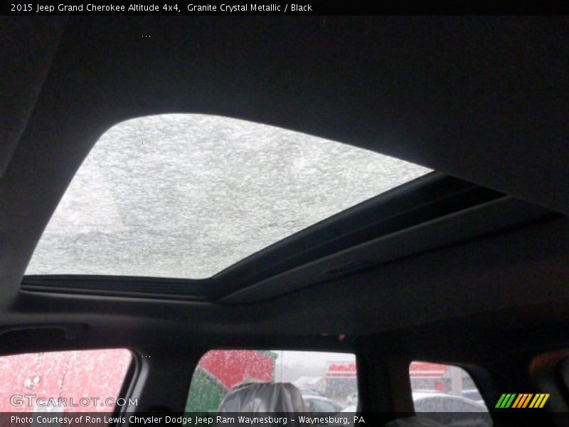 Granite Crystal Metallic / Black 2015 Jeep Grand Cherokee Altitude 4x4