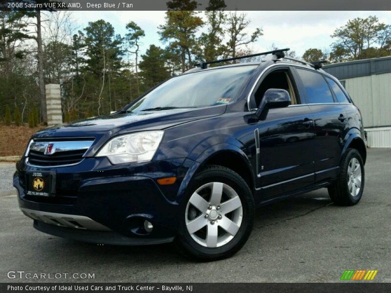 Deep Blue / Tan 2008 Saturn VUE XR AWD