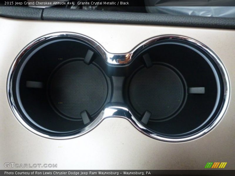 Granite Crystal Metallic / Black 2015 Jeep Grand Cherokee Altitude 4x4
