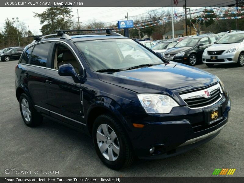Deep Blue / Tan 2008 Saturn VUE XR AWD