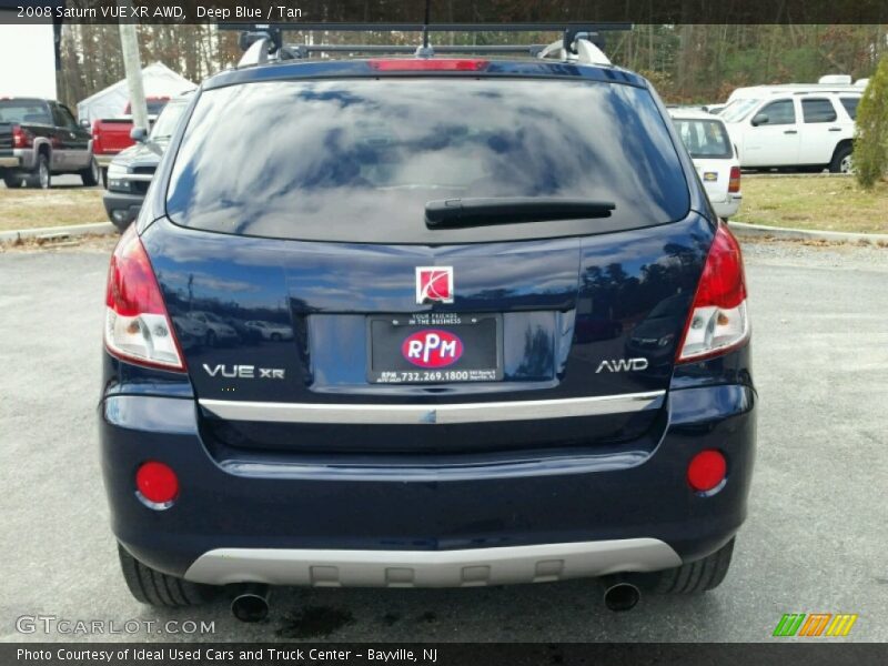 Deep Blue / Tan 2008 Saturn VUE XR AWD