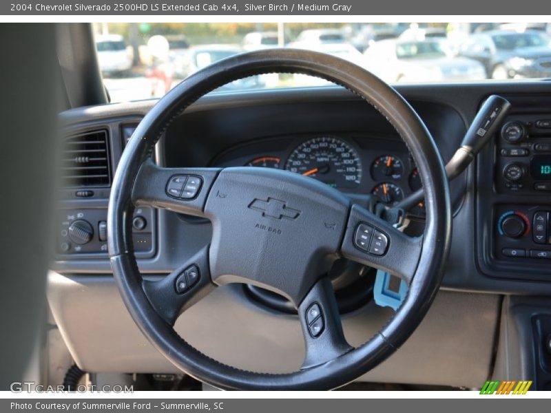 Silver Birch / Medium Gray 2004 Chevrolet Silverado 2500HD LS Extended Cab 4x4