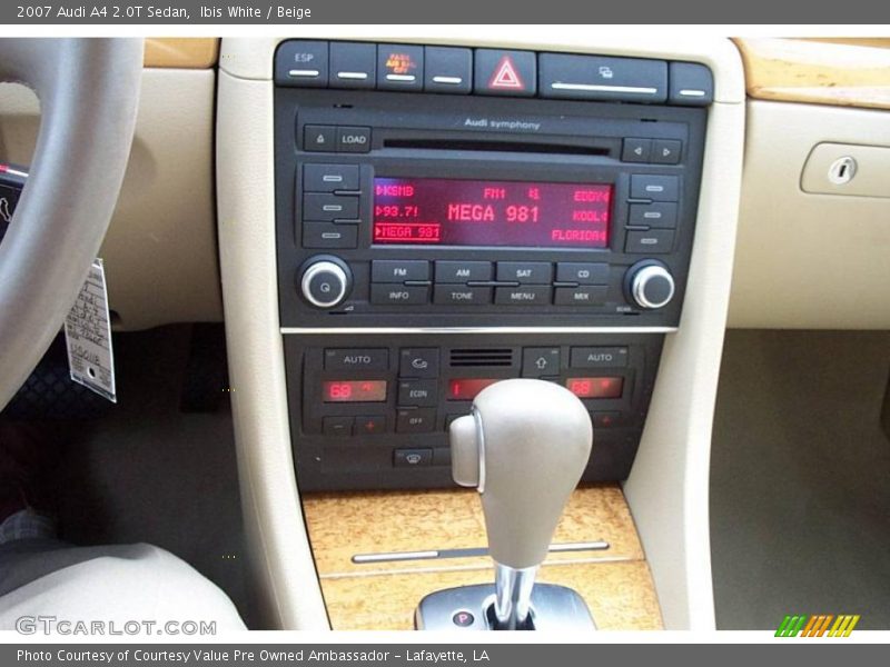 Ibis White / Beige 2007 Audi A4 2.0T Sedan