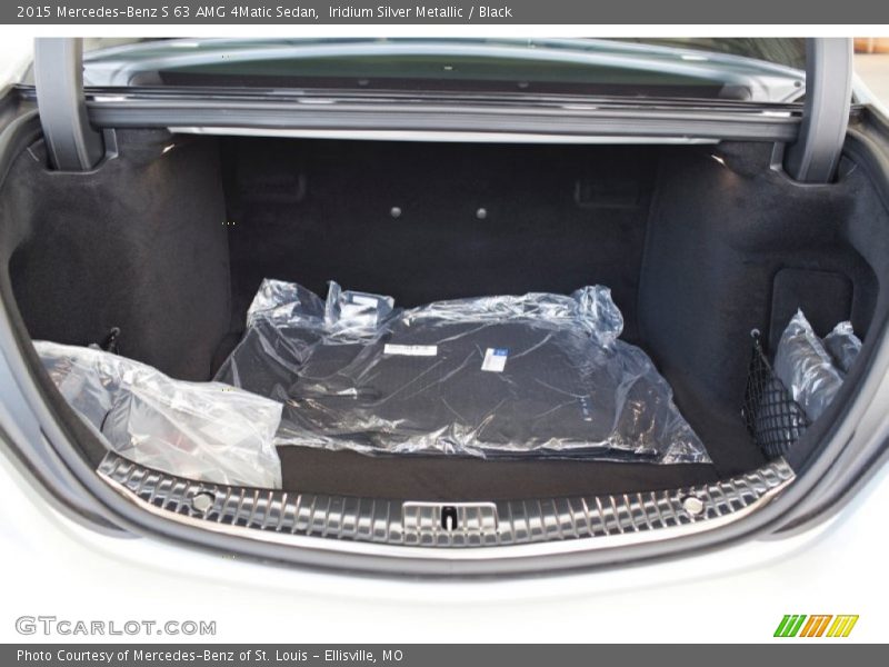 Iridium Silver Metallic / Black 2015 Mercedes-Benz S 63 AMG 4Matic Sedan