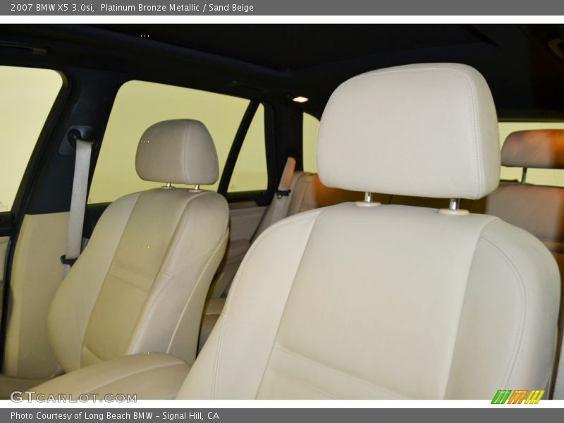 Platinum Bronze Metallic / Sand Beige 2007 BMW X5 3.0si