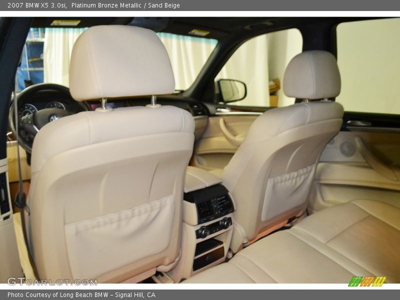 Platinum Bronze Metallic / Sand Beige 2007 BMW X5 3.0si