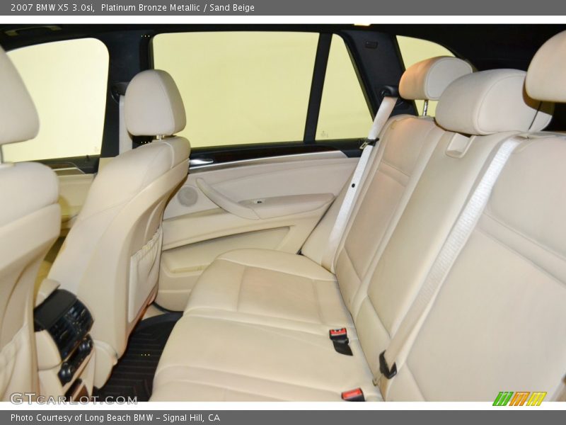 Platinum Bronze Metallic / Sand Beige 2007 BMW X5 3.0si