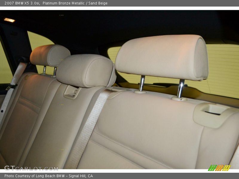 Platinum Bronze Metallic / Sand Beige 2007 BMW X5 3.0si