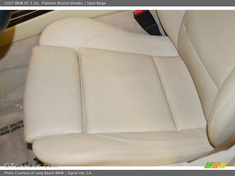 Platinum Bronze Metallic / Sand Beige 2007 BMW X5 3.0si