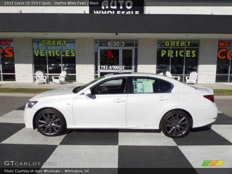 Starfire White Pearl / Black 2013 Lexus GS 350 F Sport