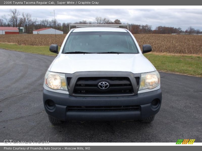 Super White / Graphite Gray 2006 Toyota Tacoma Regular Cab