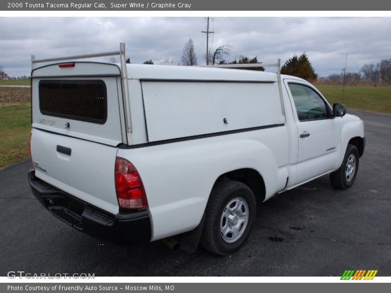 Super White / Graphite Gray 2006 Toyota Tacoma Regular Cab
