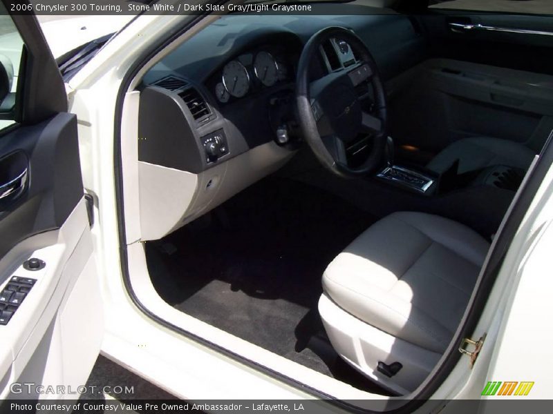 Stone White / Dark Slate Gray/Light Graystone 2006 Chrysler 300 Touring
