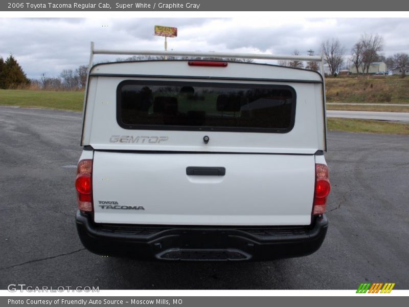Super White / Graphite Gray 2006 Toyota Tacoma Regular Cab