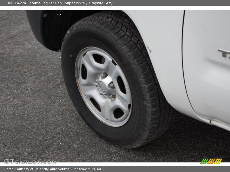 Super White / Graphite Gray 2006 Toyota Tacoma Regular Cab