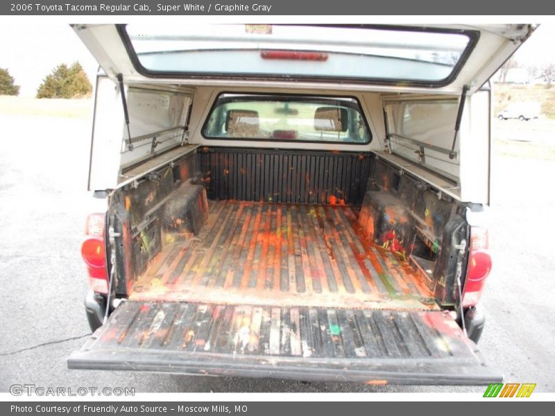 Super White / Graphite Gray 2006 Toyota Tacoma Regular Cab