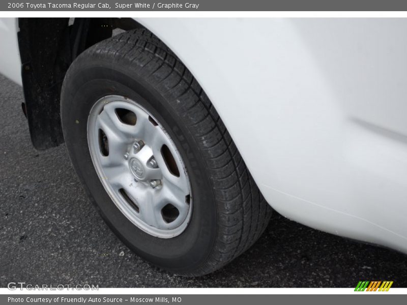 Super White / Graphite Gray 2006 Toyota Tacoma Regular Cab