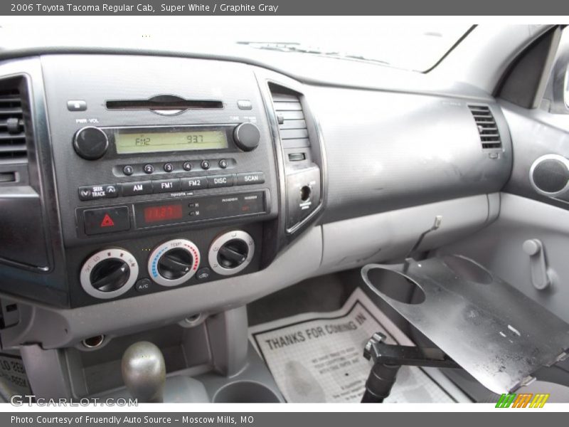 Super White / Graphite Gray 2006 Toyota Tacoma Regular Cab