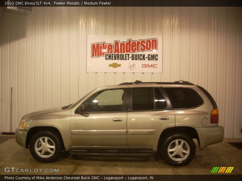 Pewter Metallic / Medium Pewter 2003 GMC Envoy SLT 4x4