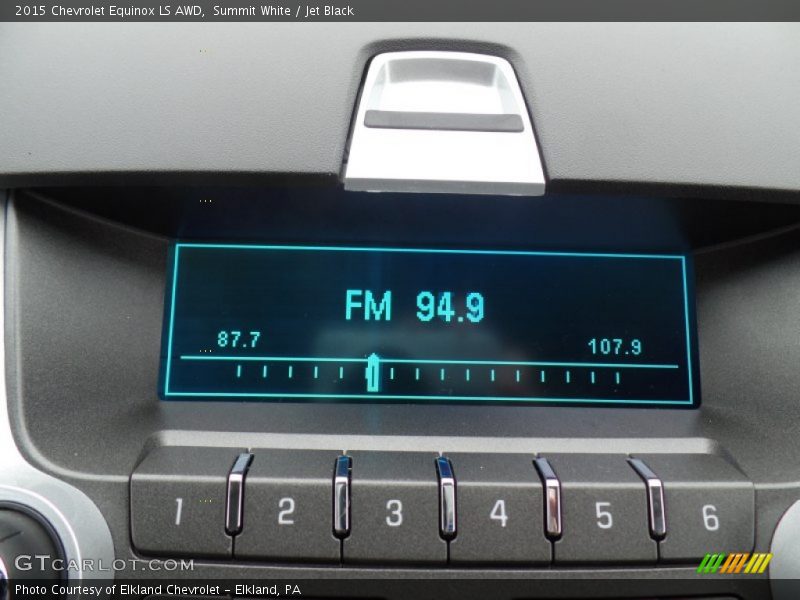 Summit White / Jet Black 2015 Chevrolet Equinox LS AWD
