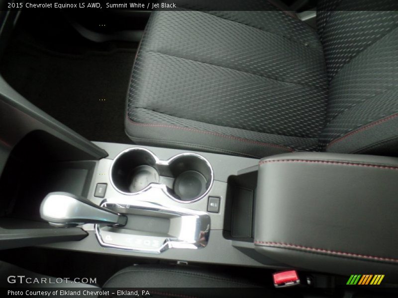 Summit White / Jet Black 2015 Chevrolet Equinox LS AWD