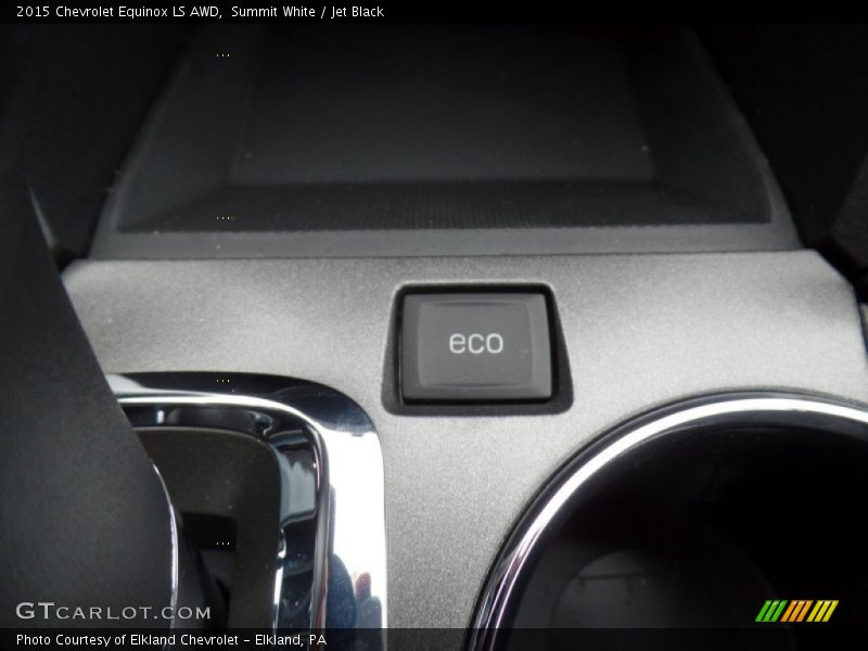 Summit White / Jet Black 2015 Chevrolet Equinox LS AWD