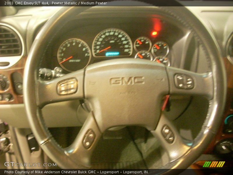 Pewter Metallic / Medium Pewter 2003 GMC Envoy SLT 4x4