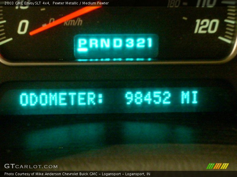 Pewter Metallic / Medium Pewter 2003 GMC Envoy SLT 4x4