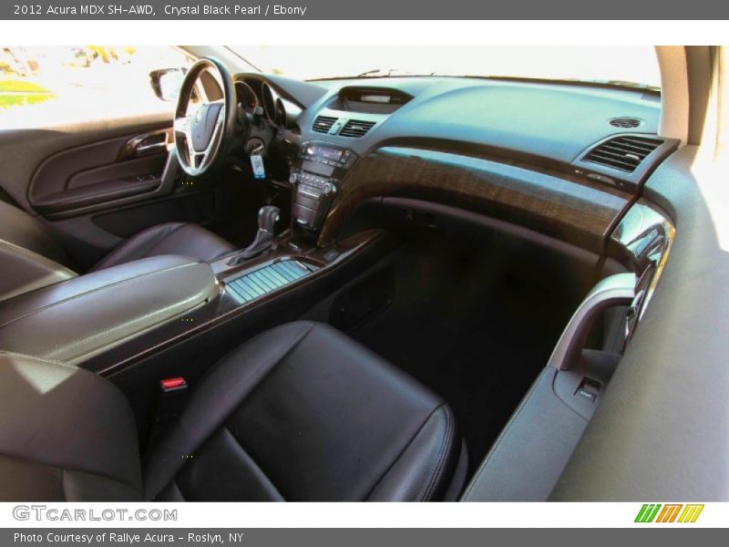 Crystal Black Pearl / Ebony 2012 Acura MDX SH-AWD
