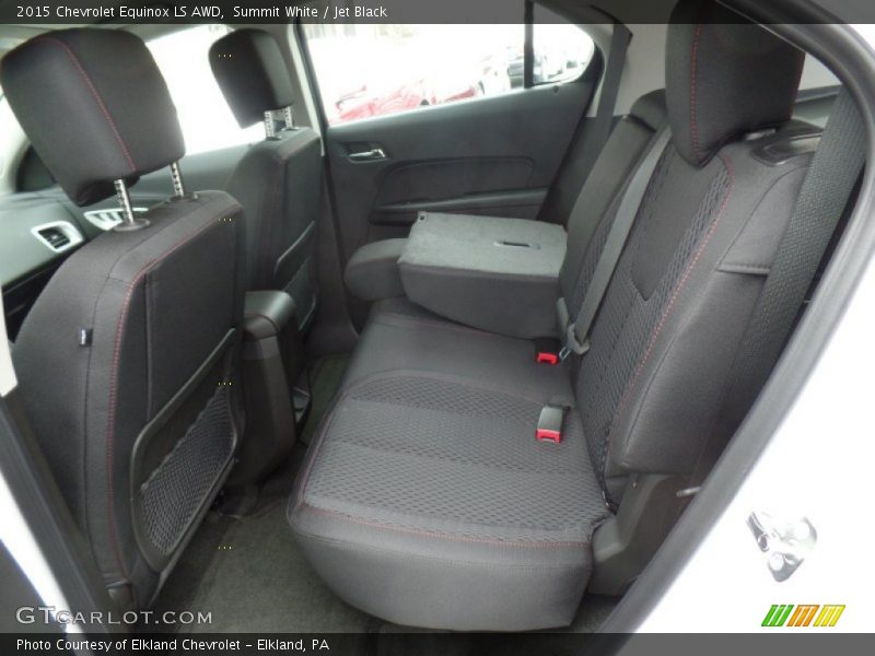 Summit White / Jet Black 2015 Chevrolet Equinox LS AWD