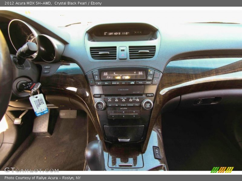 Crystal Black Pearl / Ebony 2012 Acura MDX SH-AWD