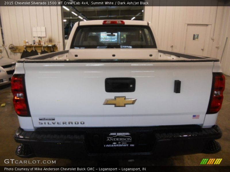 Summit White / Dark Ash/Jet Black 2015 Chevrolet Silverado 1500 WT Crew Cab 4x4