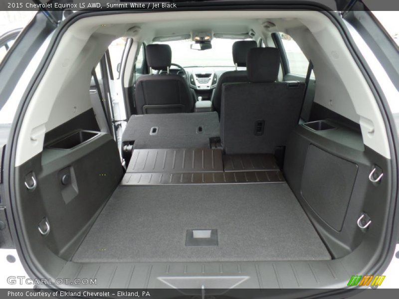 Summit White / Jet Black 2015 Chevrolet Equinox LS AWD