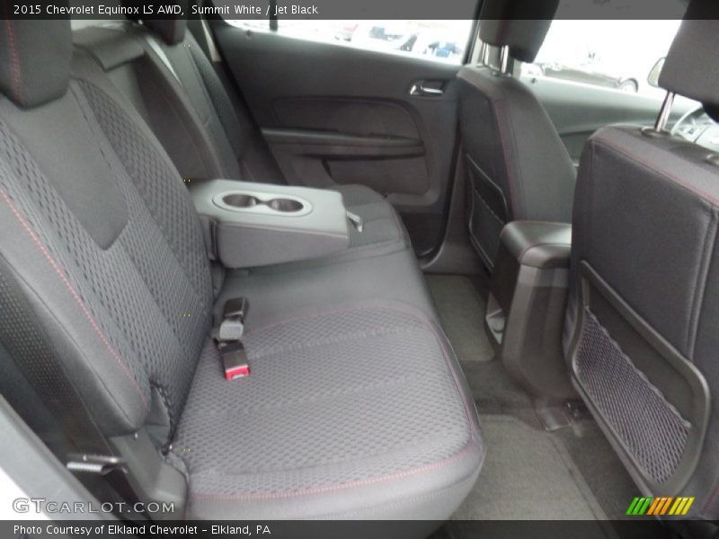 Summit White / Jet Black 2015 Chevrolet Equinox LS AWD