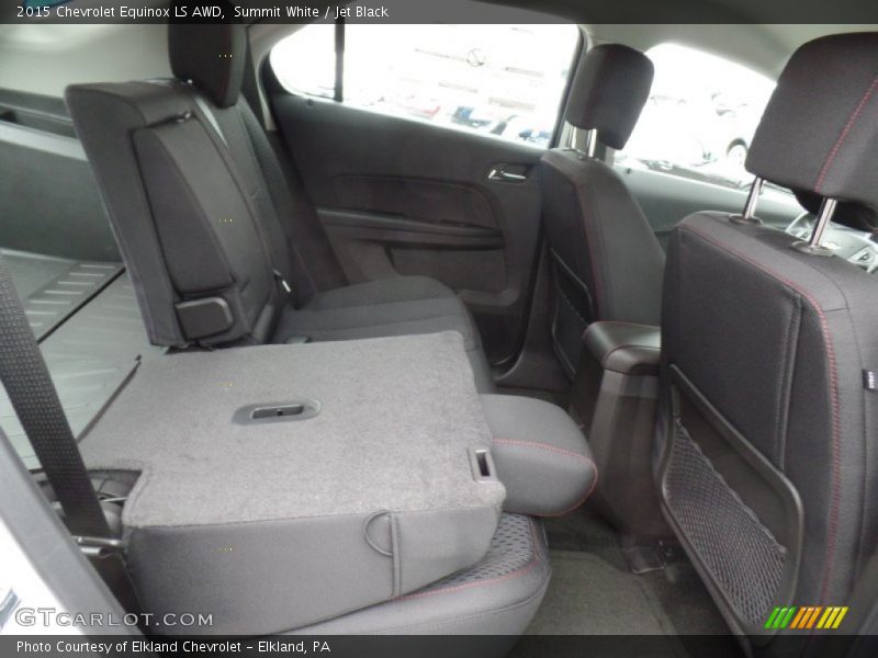 Summit White / Jet Black 2015 Chevrolet Equinox LS AWD