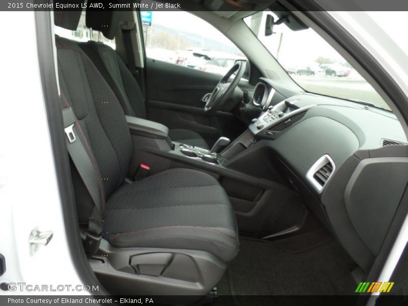 Summit White / Jet Black 2015 Chevrolet Equinox LS AWD