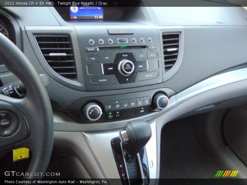 Twilight Blue Metallic / Gray 2012 Honda CR-V EX 4WD