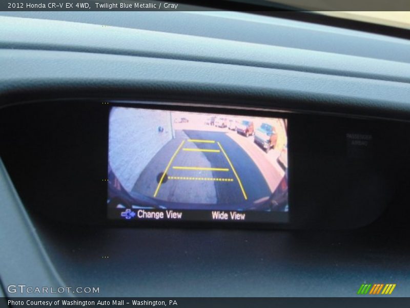 Twilight Blue Metallic / Gray 2012 Honda CR-V EX 4WD