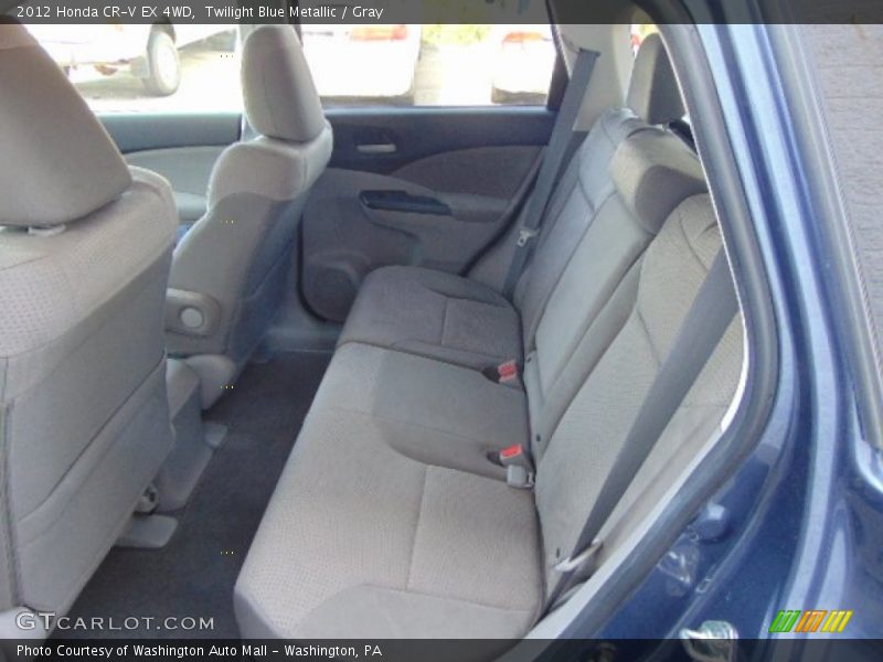 Twilight Blue Metallic / Gray 2012 Honda CR-V EX 4WD