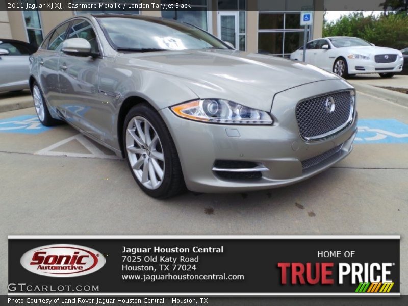 Cashmere Metallic / London Tan/Jet Black 2011 Jaguar XJ XJ