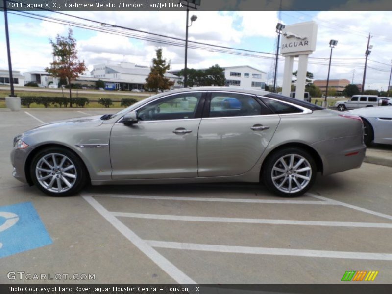 Cashmere Metallic / London Tan/Jet Black 2011 Jaguar XJ XJ