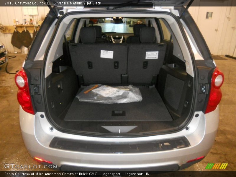 Silver Ice Metallic / Jet Black 2015 Chevrolet Equinox LS