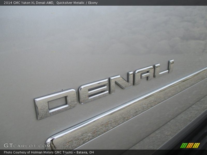 Quicksilver Metallic / Ebony 2014 GMC Yukon XL Denali AWD