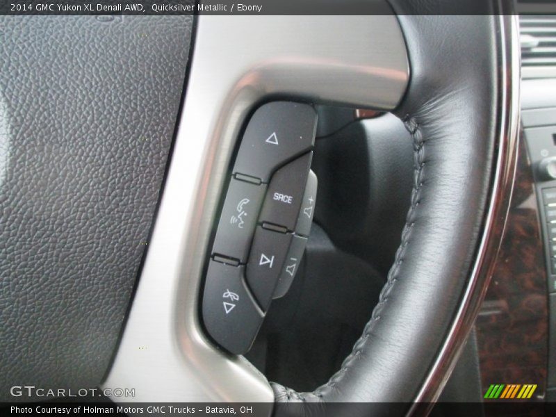 Quicksilver Metallic / Ebony 2014 GMC Yukon XL Denali AWD
