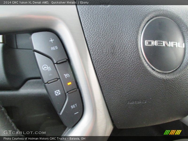Quicksilver Metallic / Ebony 2014 GMC Yukon XL Denali AWD