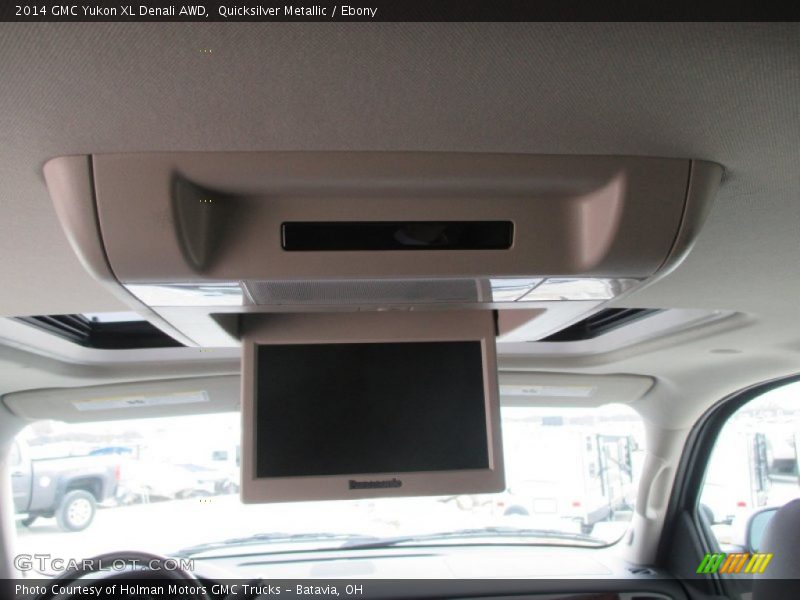 Quicksilver Metallic / Ebony 2014 GMC Yukon XL Denali AWD