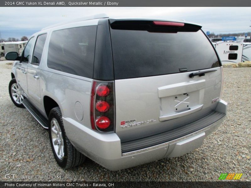 Quicksilver Metallic / Ebony 2014 GMC Yukon XL Denali AWD