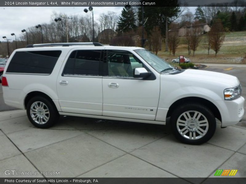 White Platinum / Monochrome Limited Edition Canyon 2014 Lincoln Navigator L 4x4