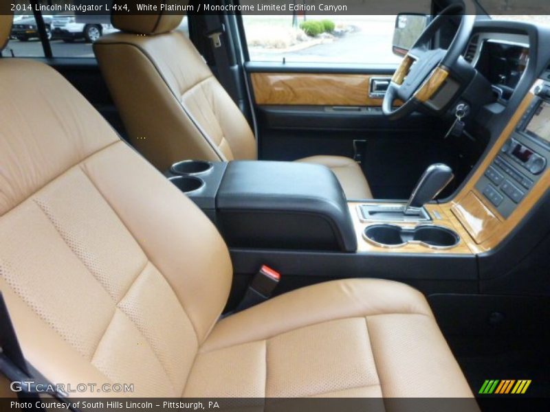Front Seat of 2014 Navigator L 4x4