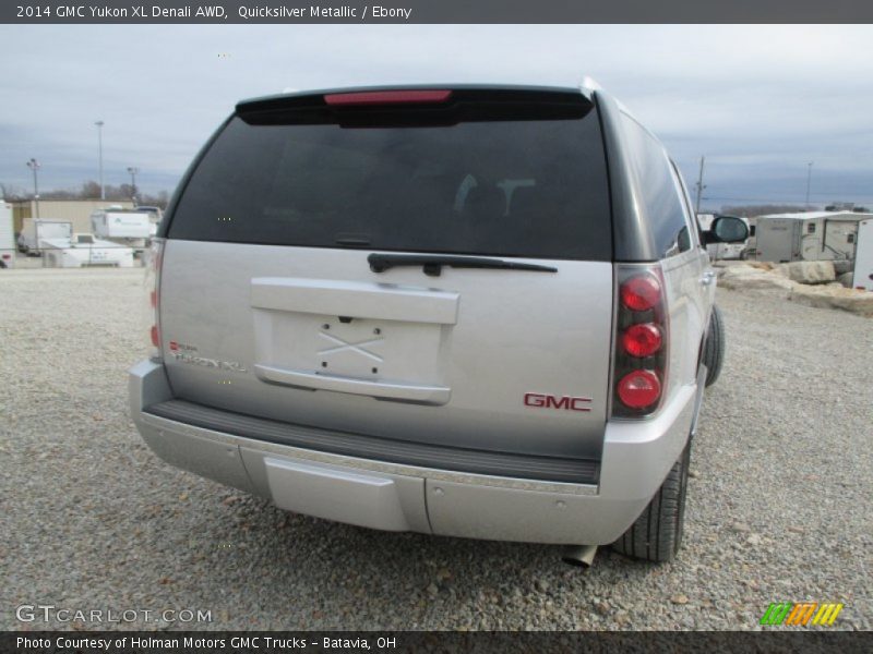 Quicksilver Metallic / Ebony 2014 GMC Yukon XL Denali AWD